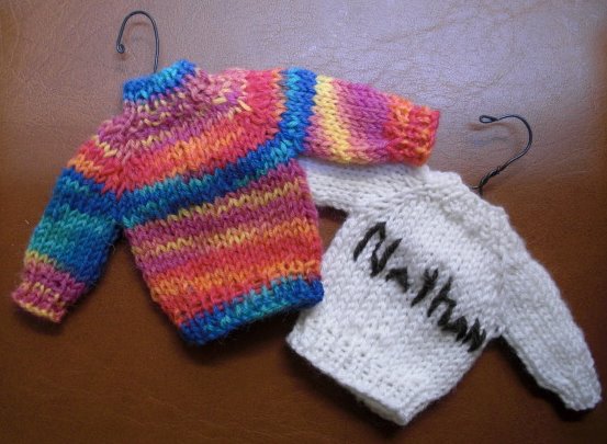 Raglan Sweater Ornament